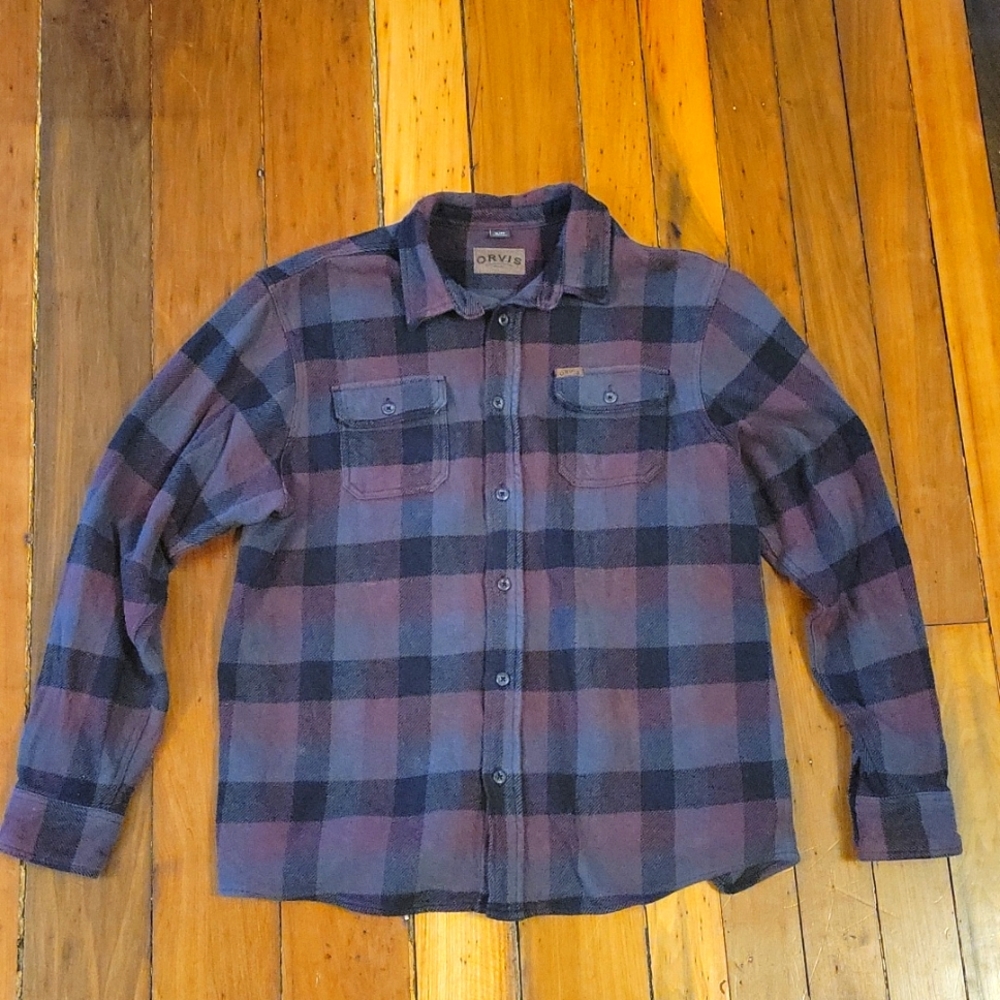 Orvis flannel shirt